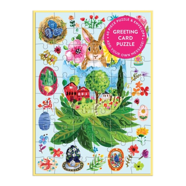 Book cover of: Artisanal Eggs Greeting Card Puzzle