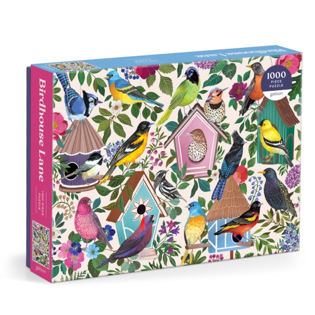 Book cover of: Birdhouse Lane 1000 Piece Puzzle