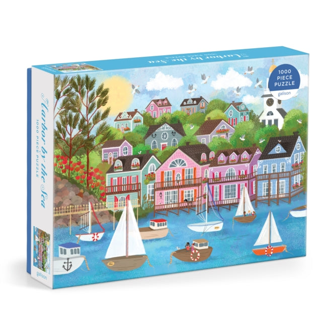 Book cover of: Joy Laforme Harbor by the Sea 1000 Piece Puzzle