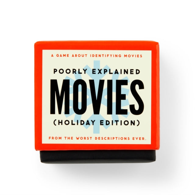 Book cover of: Mini Poorly Explained Movies - Holiday Edition