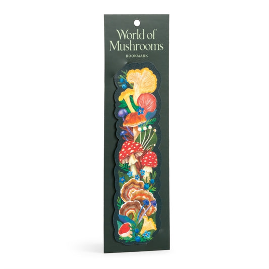 Book cover of: World of Mushrooms Paper Bookmark