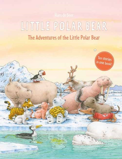 Book cover of: Adventures of the Little Polar Bear. By: Hans De Beer