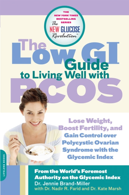 Book cover of: Low GI Guide to Living Well with PCOS. By: Janette Brand Miller