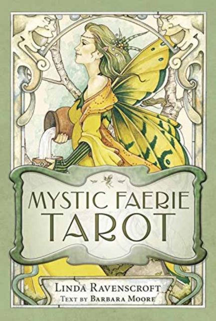 Book cover of: Mystic Faerie Tarot Deck. By: Barbara Moore