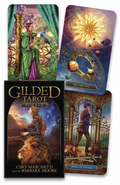Book cover of: Gilded Tarot Royale. By: Ciro Marchetti
