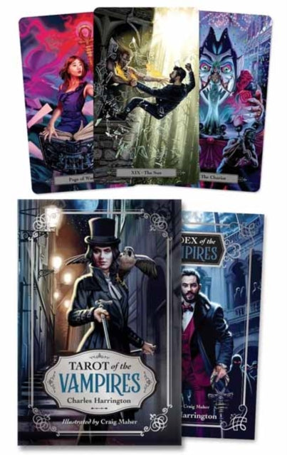 Book cover of: Tarot of the Vampires