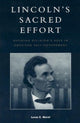 Book cover of: Lincoln's Sacred Effort