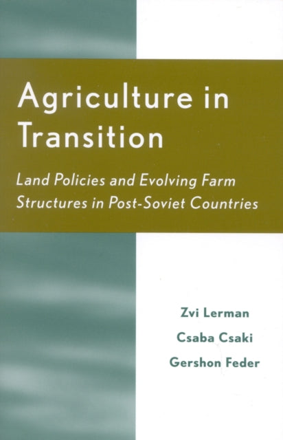 Book cover of: Agriculture in Transition. By: Zvi Lerman