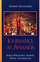 Book cover of: Jouissance as Ananda. By: Ashmita Khasnabish