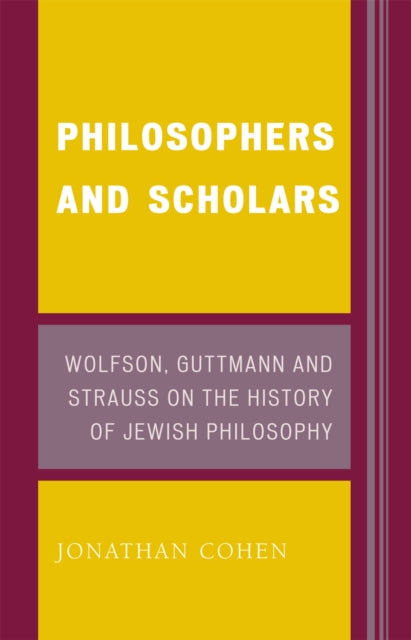 Book cover of: Philosophers and Scholars. By: Jonathan Cohen