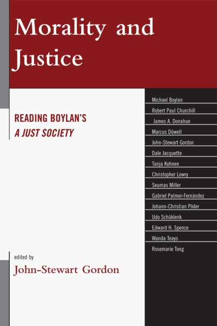 Book cover of: Morality and Justice