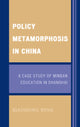 Book cover of: Policy Metamorphosis in China. By: Xiaojiong Ding