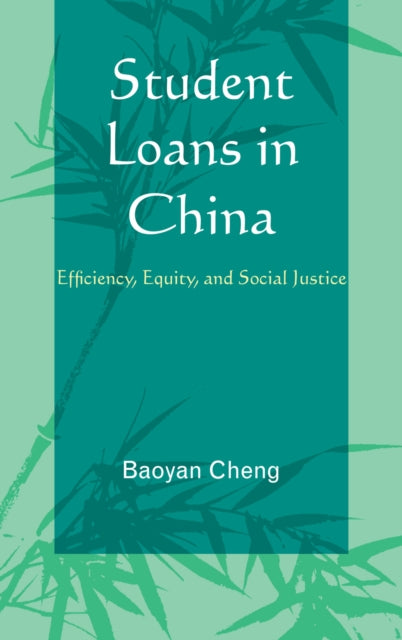 Book cover of: Student Loans in China. By: Baoyan Cheng