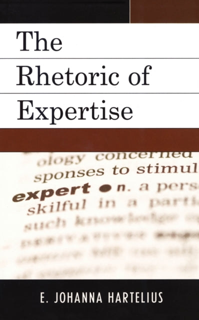Book cover of: Rhetoric of Expertise
