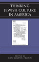 Book cover of: Thinking Jewish Culture in America