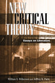 Book cover of: New Critical Theory. By: Jeffrey Paris