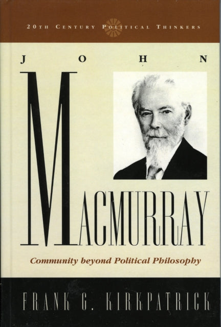Book cover of: John Macmurray