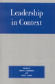 Book cover of: Leadership in Context