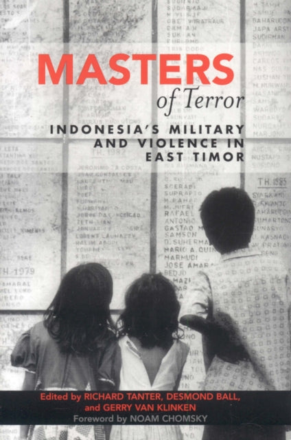 Book cover of: Masters of Terror. By: Richard Tanter