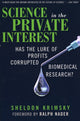 Book cover of: Science in the Private Interest. By: Sheldon Krimsky