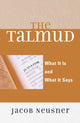 Book cover of: Talmud. By: Jacob Neusner