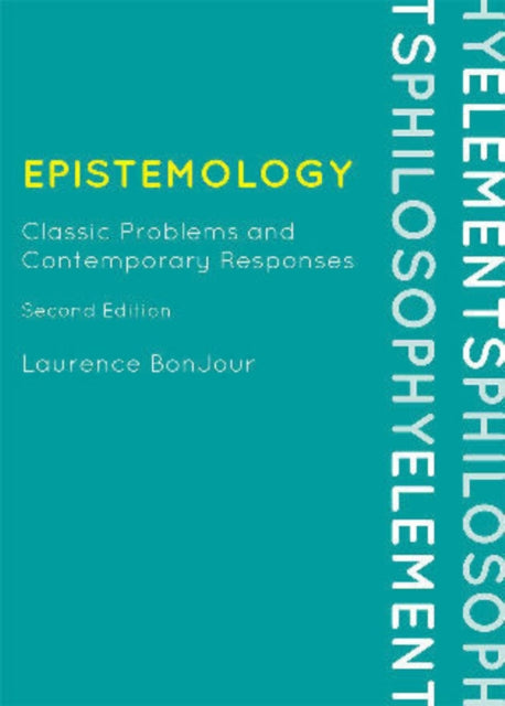Book cover of: Epistemology. By: Laurence BonJour