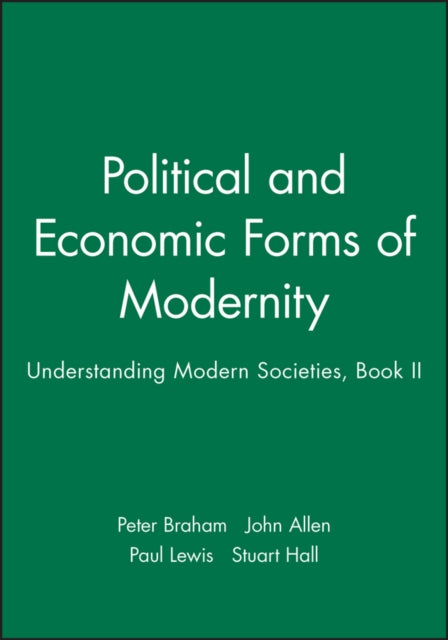 Book cover of: Political and Economic Forms of Modernity