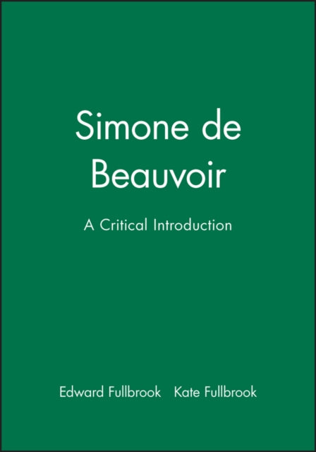 Book cover of: Simone de Beauvoir