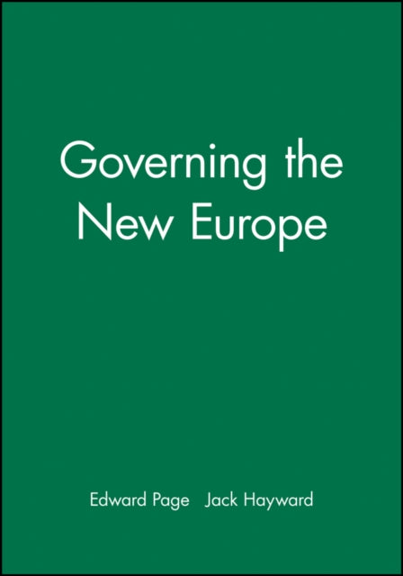 Book cover of: Governing the New Europe