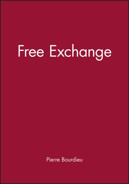 Book cover of: Free Exchange