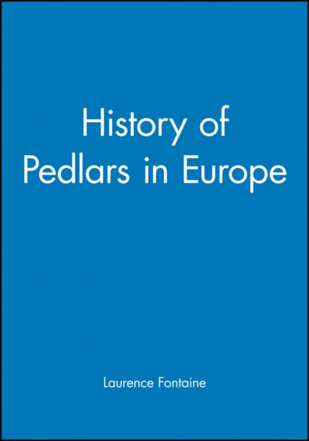 Book cover of: History of Pedlars in Europe