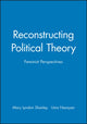 Book cover of: Reconstructing Political Theory
