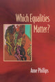 Book cover of: Which Equalities Matter?. By: Anne Phillips
