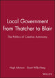 Book cover of: Local Government from Thatcher to Blair. By: Hugh Atkinson