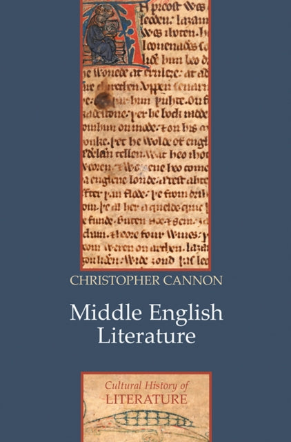 Book cover of: Middle English Literature. By: Cannon, John, Christopher Cannon