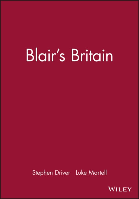 Book cover of: Blair's Britain
