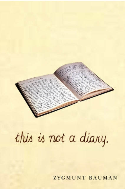 Book cover of: This is not a Diary