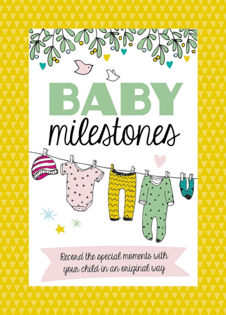 Book cover of: Baby Milestones Cards. By: Lenneke den Hertog