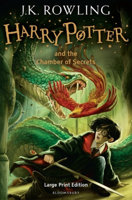 Harry Potter and the Chamber of Secrets, Large Print Edition 9780747560722 J. K. Rowling