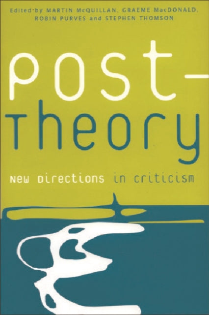 Book cover of: Post-Theory