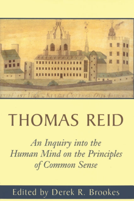 Book cover of: Inquiry into the Human Mind on the Principles of Common Sense. By: Thomas Reid