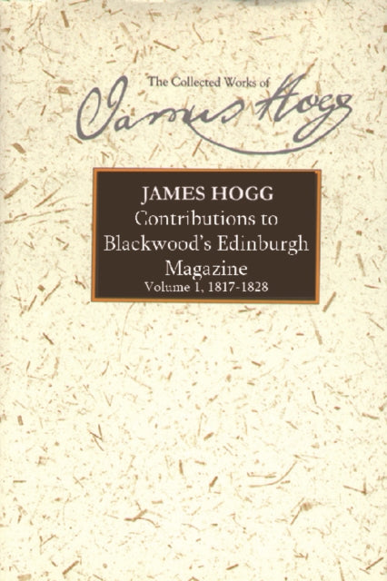 Book cover of: Contributions to Blackwood's Edinburgh Magazine