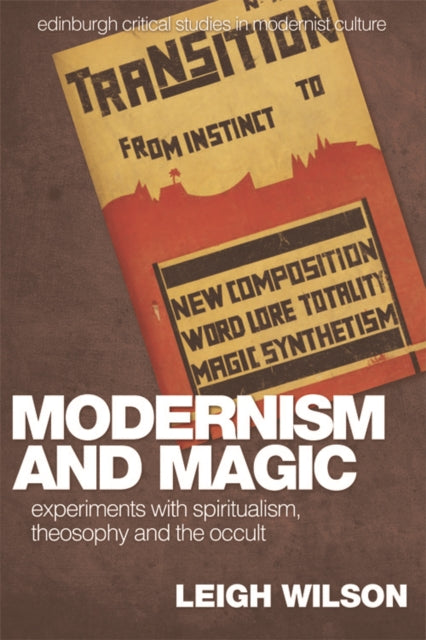 Book cover of: Modernism and Magic. By: Todd Wilson