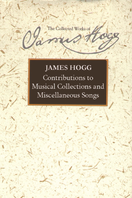 Book cover of: Contributions to Musical Collections and Miscellaneous Songs