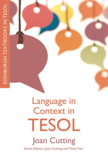 Book cover of: Language in Context in TESOL. By: Joan Cutting