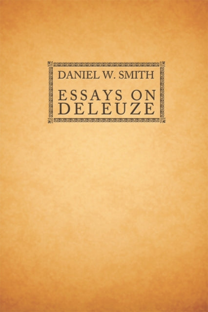 Book cover of: Essays on Deleuze