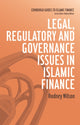 Book cover of: Legal, Regulatory and Governance Issues in Islamic Finance