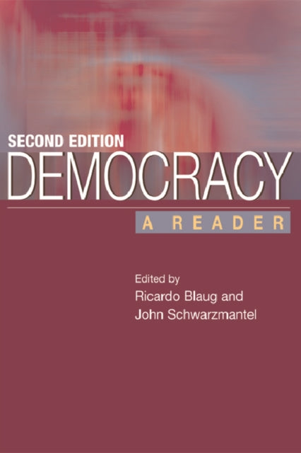 Book cover of: Democracy. By: Ricardo Blaug