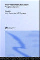 Book cover of: International Education. By: Thompsaon & Hay