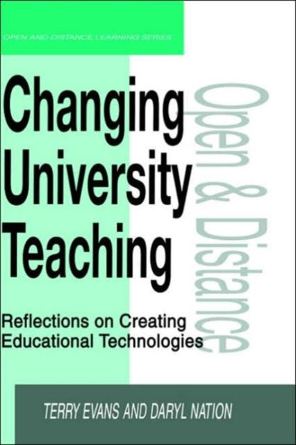 Book cover of: Changing University Teaching. By: Terry Evans